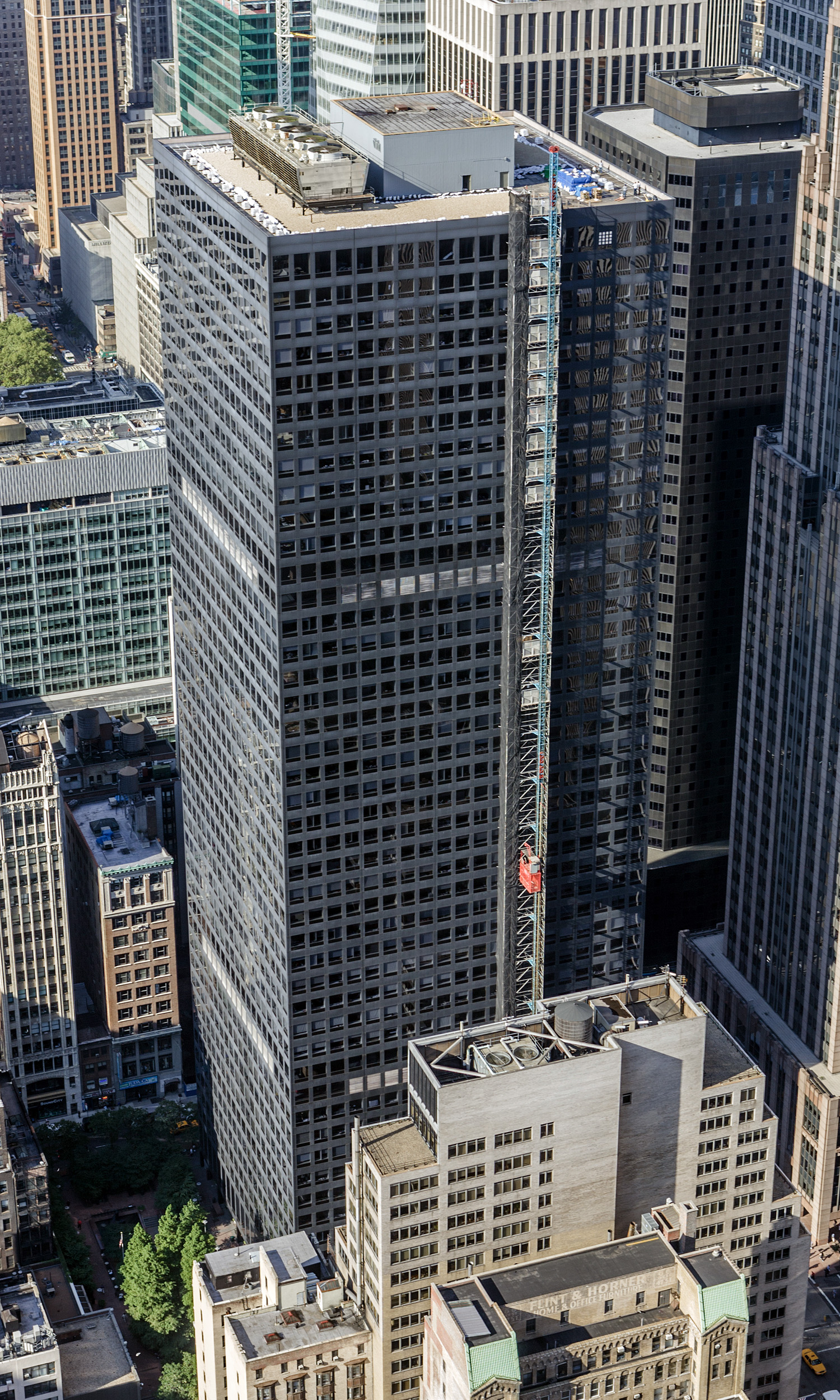 International Paper Building, New York City - View from Top of the Rock. © Mathias Beinling